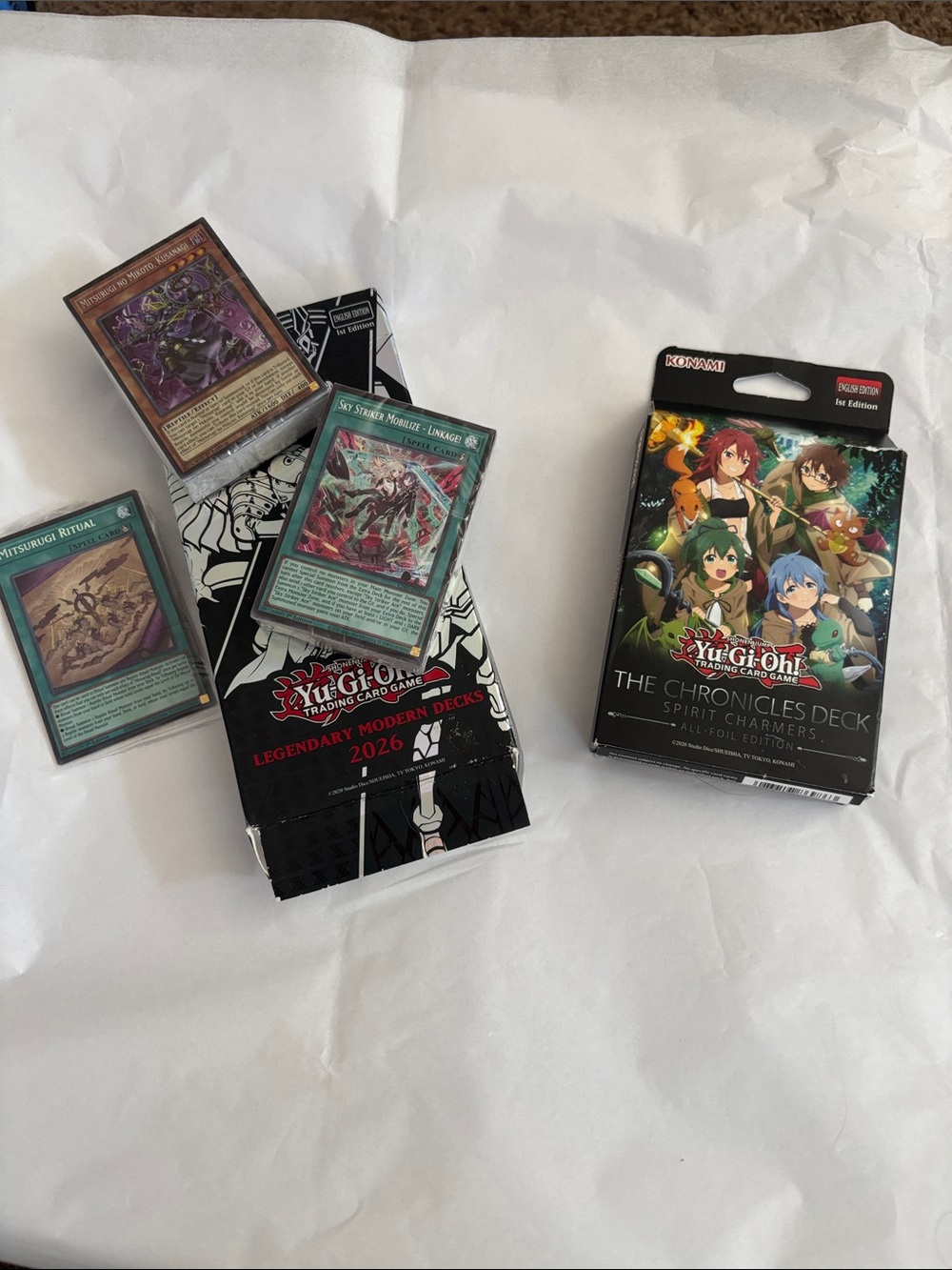 Yu-Gi-Oh! The Chronicles Deck and Yu-Gi-Oh Trading Card Game Bundle